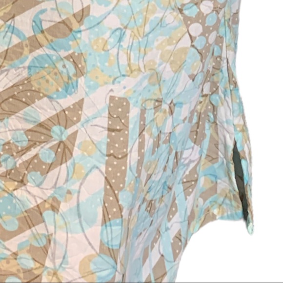 * NEW * ALIA Light Colours Short Sleeves Blouse Size 16 W - Picture 4 of 13